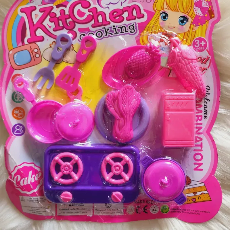 Juguete de cartón cocina