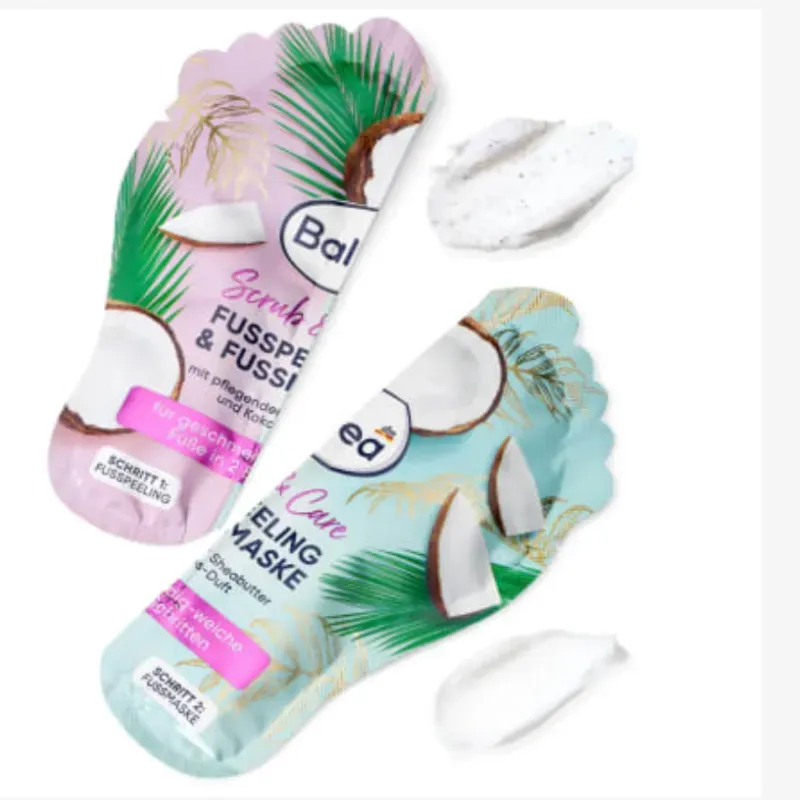 SET DE MASCARILLA Y PEELING PARA PIES (2x10 ml), 20 ml