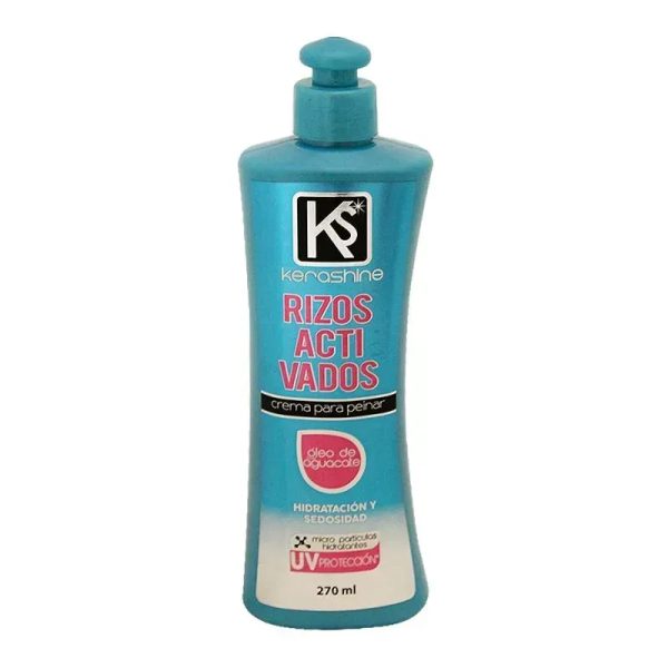 Crema para peinar Kerashine Rizos Activados