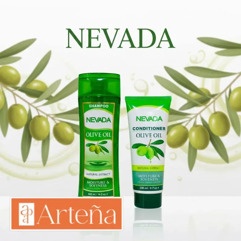 Set Champú y Acondicionador con aceite de oliva