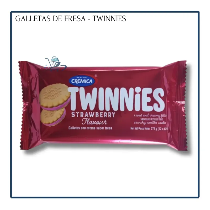 Galletas de Fresa - Twinnies 12u (276g)