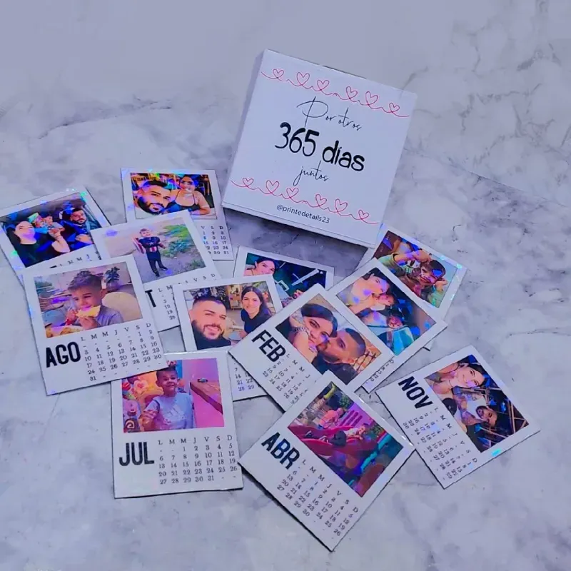 Calendario Polaroid