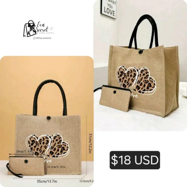 Bolso de lino
