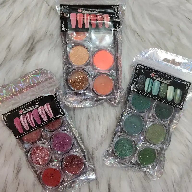 Efecto Espejo - Colores (6 piezas)