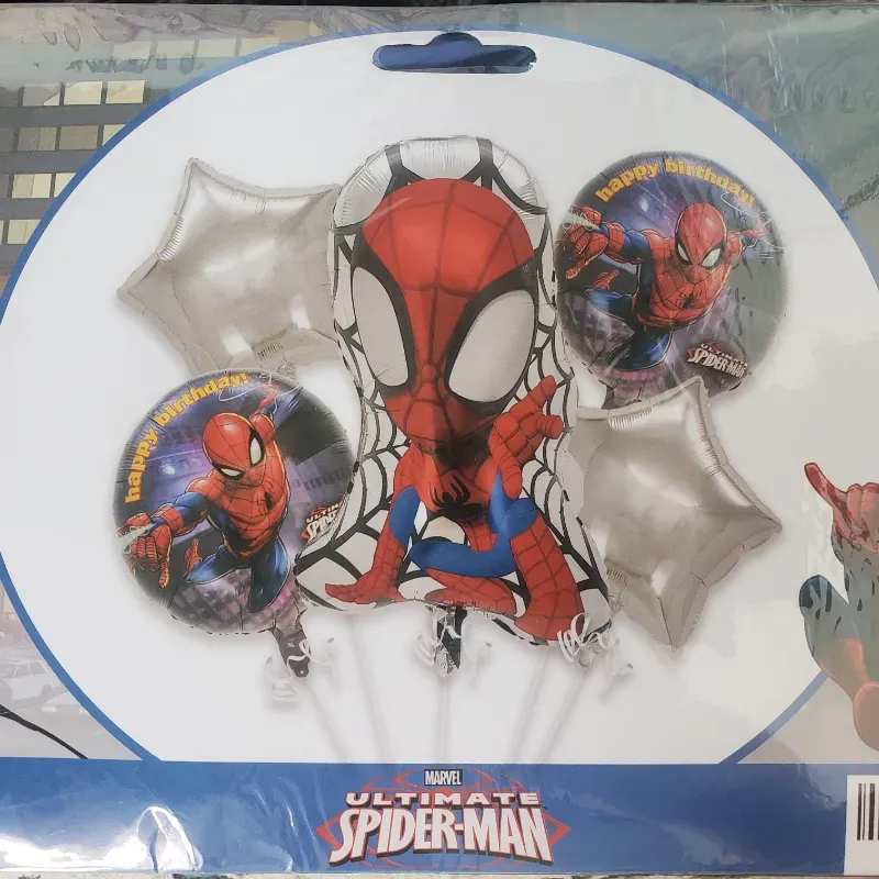 Set de globos Spiderman