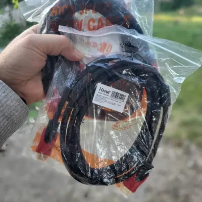 CABLE HDMI 3M DE ALTA VELOCIDAD HDTV CON PUNTAS CHAPADAS EN ORO