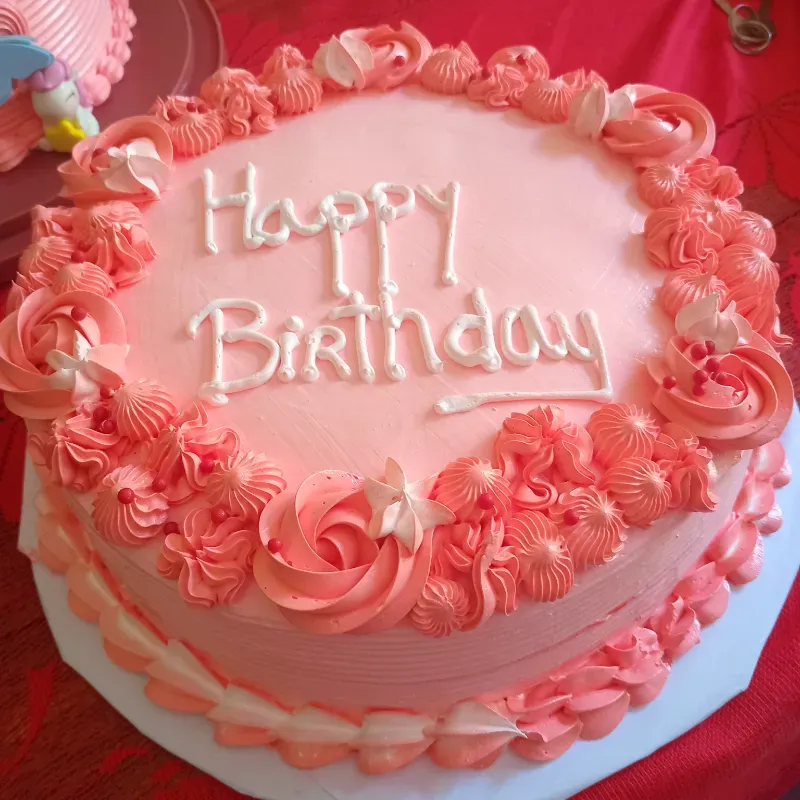 Cake 28cm relleno de natilla