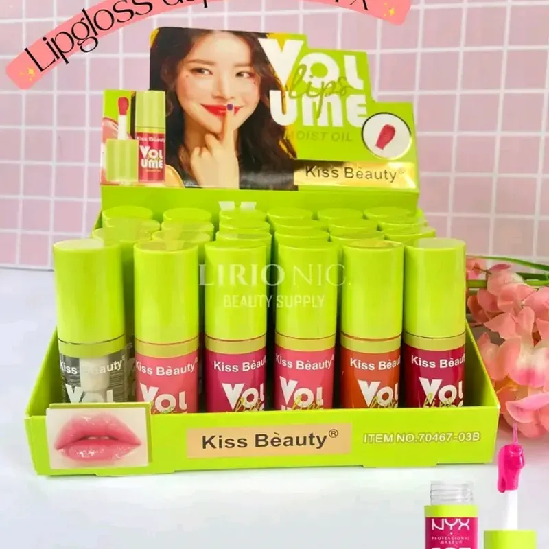 Lip gloss de aplicador grueso