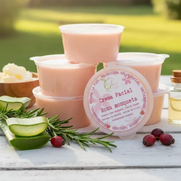 Crema facial de rosa mosqueta 60g