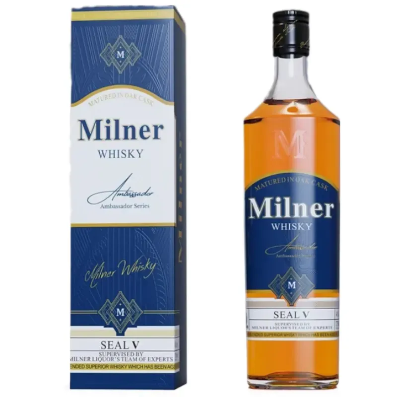 Botellas Whisky Milner 750mL (Serie V)