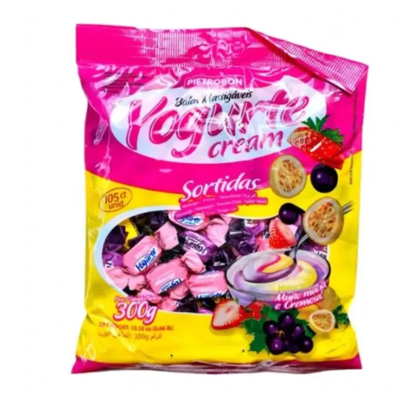 Caramelos blandos Fresa- Maracuyá y Uva 105 unidades