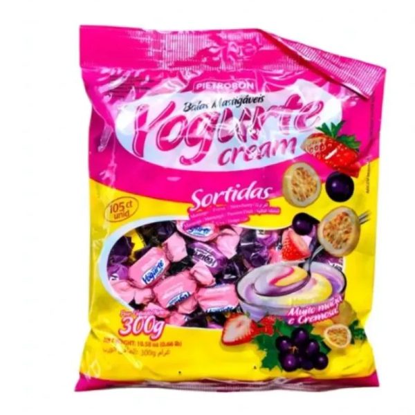 Caramelos blandos Fresa- Maracuyá y Uva 105 unidades