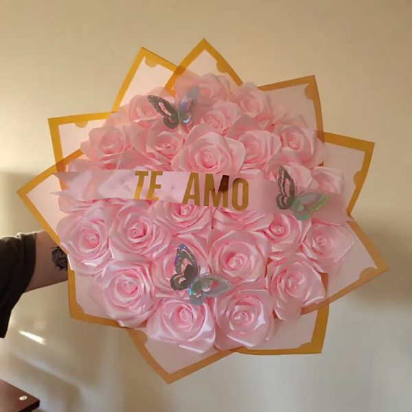 Ramo buchón rosa