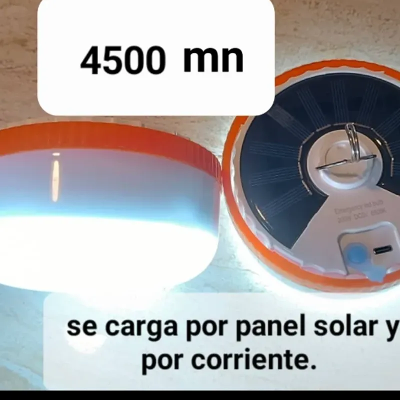 BOMBILLOS RECARGABLES