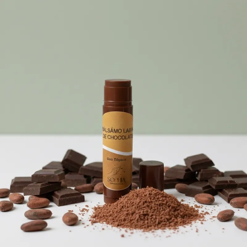 Bálsamo Labial de Chocolate
