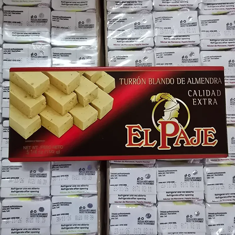 Turron Blando de Almendra El Paje 150g