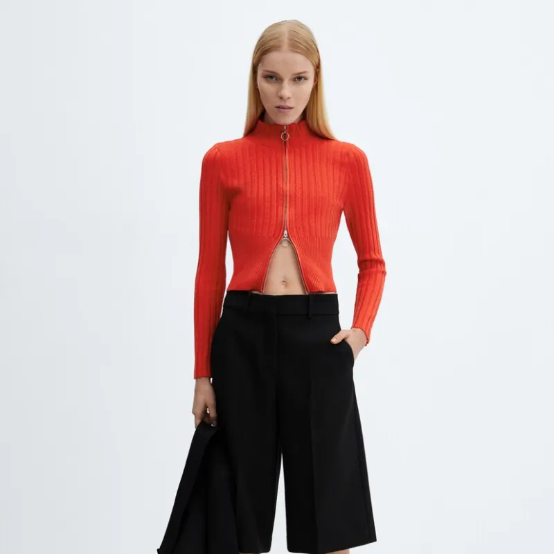 Jersey Punto Cremallera Doble