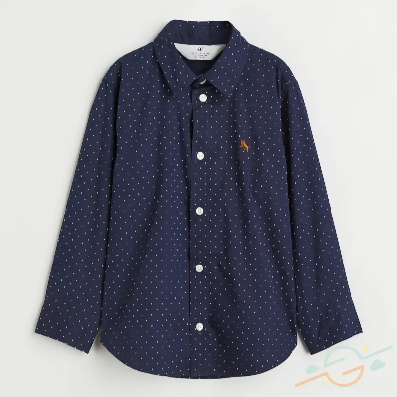 Camisa azul H&M