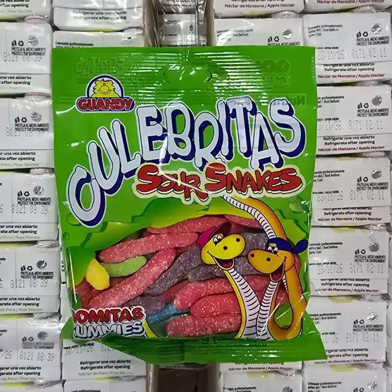 Gomitas 100g Culebritas Guandy