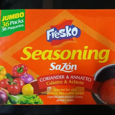 Sazón con Culantro y Achiote
