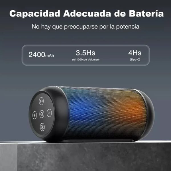 ✅BOCINA1Hora BLUETOOTH 3.5Hs CON UNA CARGA