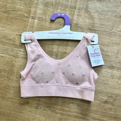 Pack de 2 corpiños con corazones