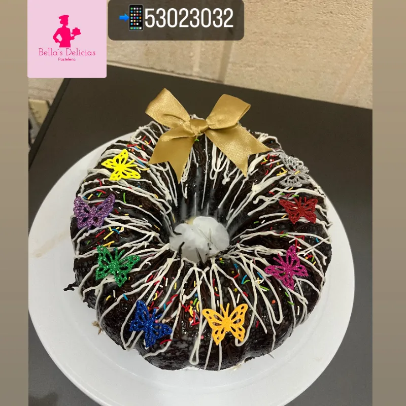 Roscón de chocolate