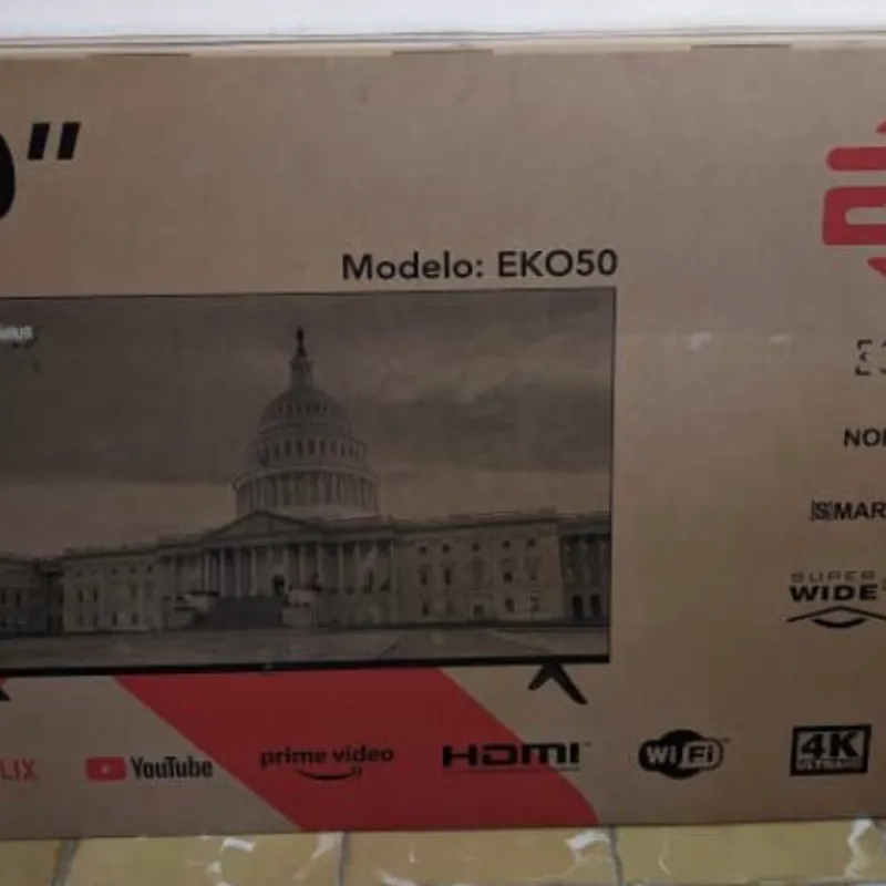 Televisor eko 50” con cajita interna
