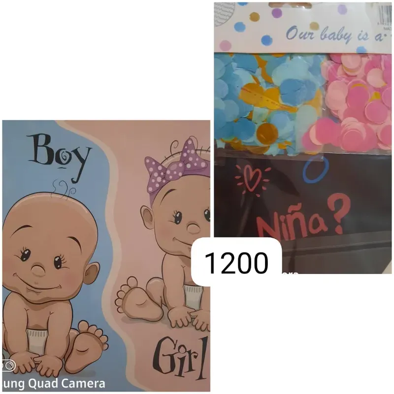 Globo negro para descubrir sexo del bb