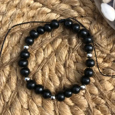 Pulsera de bola plástica #8