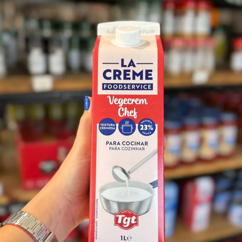 Media crema de leche