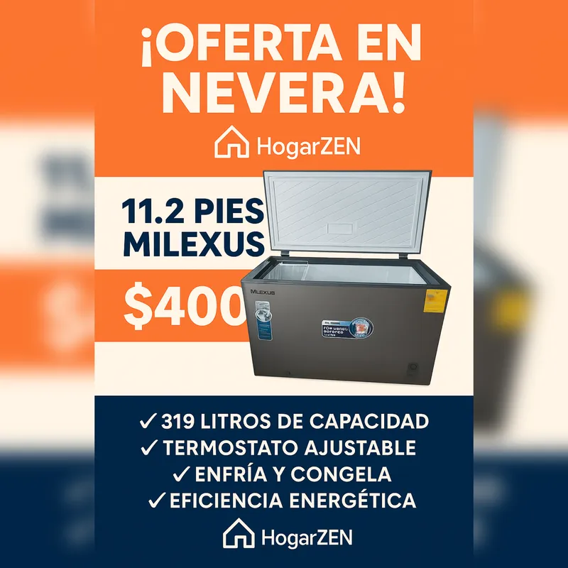 NEVERA MILEXUS 11.2 PIES