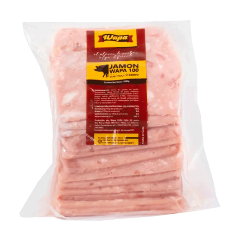 Jamón Wapa lasqueado 500g