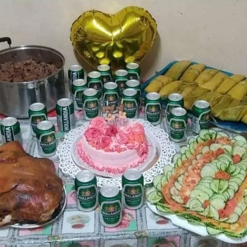 Comida completa para 20 personas