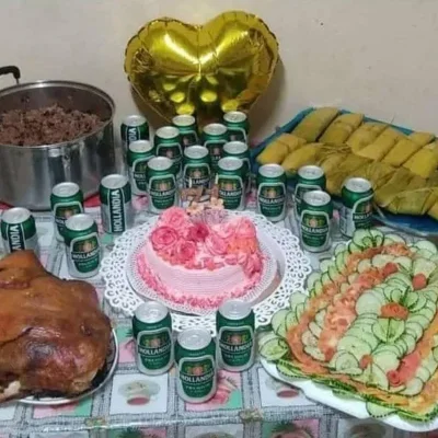 Comida completa para 20 personas
