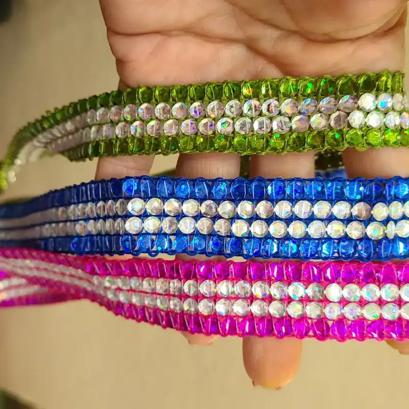 Galon brillante de 2 cm.