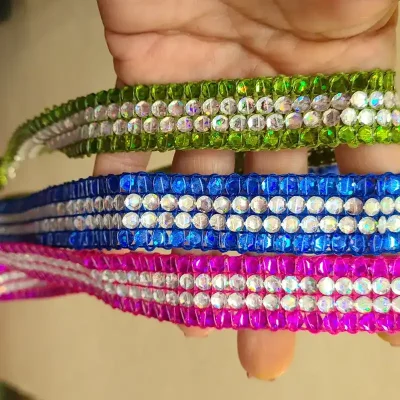 Galon brillante de 2 cm.