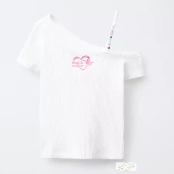 Blusa blanca ZARA #0001