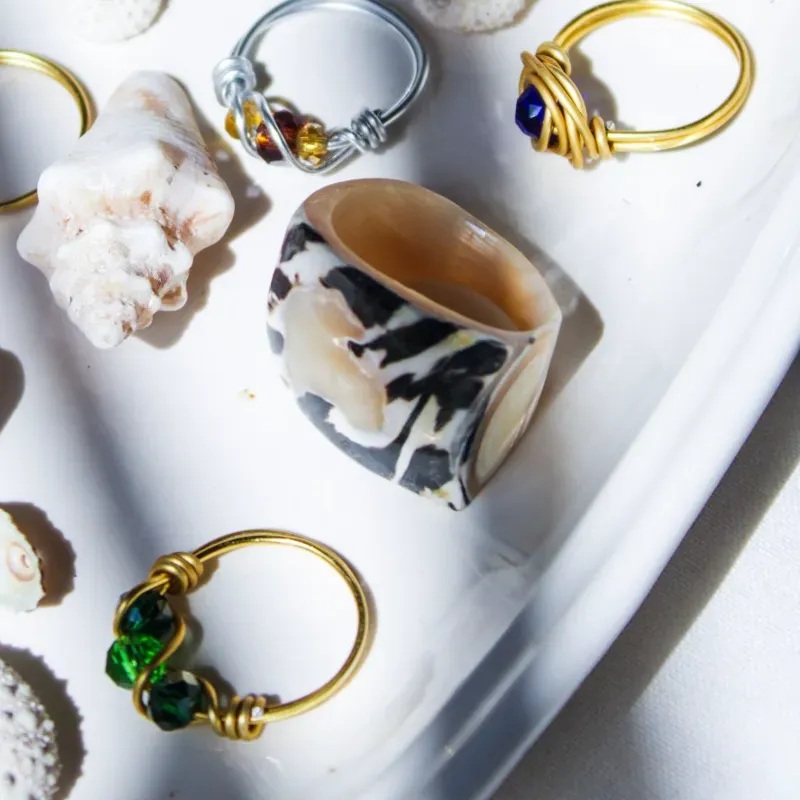Anillos de nacar