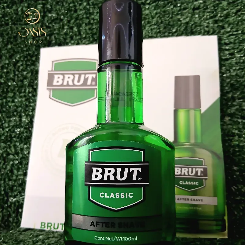 Loción Brut para luego de afeitar