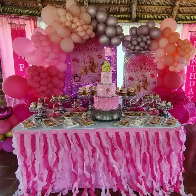 Decoración temática Barbie