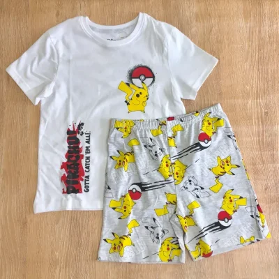 Conjunto de Pikachu color blanco