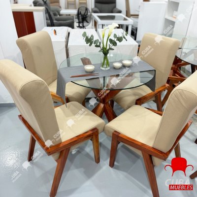 Comedor Mónaco 4 sillas