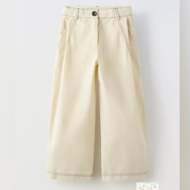 Pantalón beige ZARA #0005