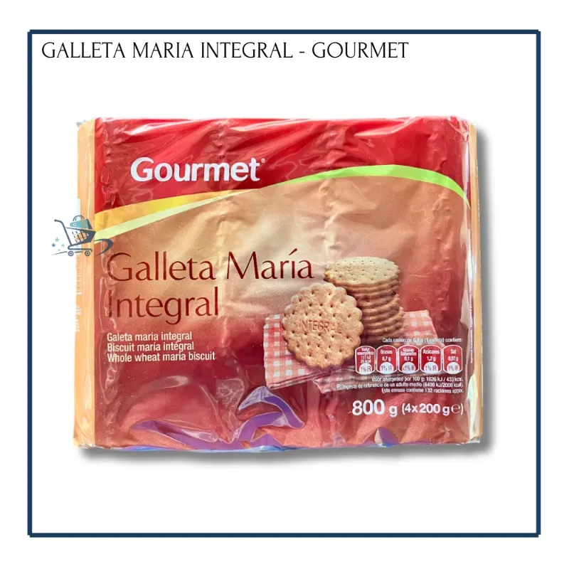 Galletas María Integrales - Gourmet (800g)
