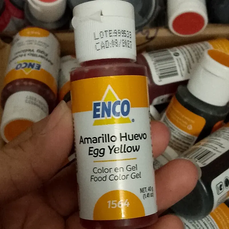 Tinta Enco 40g Amarillo huevo