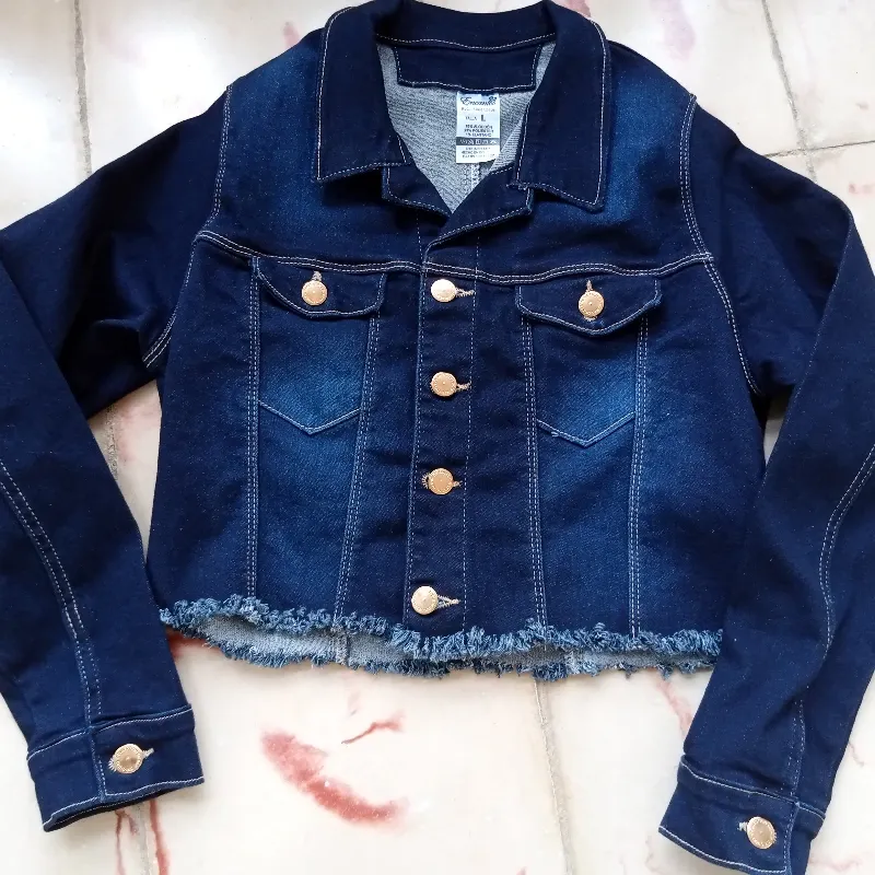 chaquetas azul oscuro