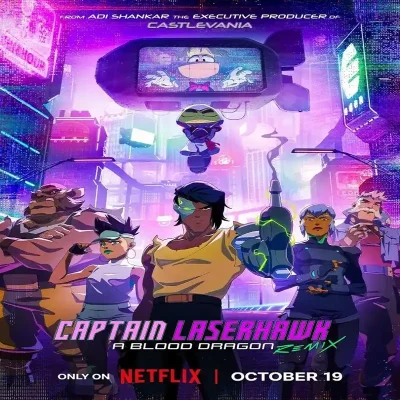 Captain Laserhawk A Blood Dragon Remix (Temporada 1) [6 Cap]
