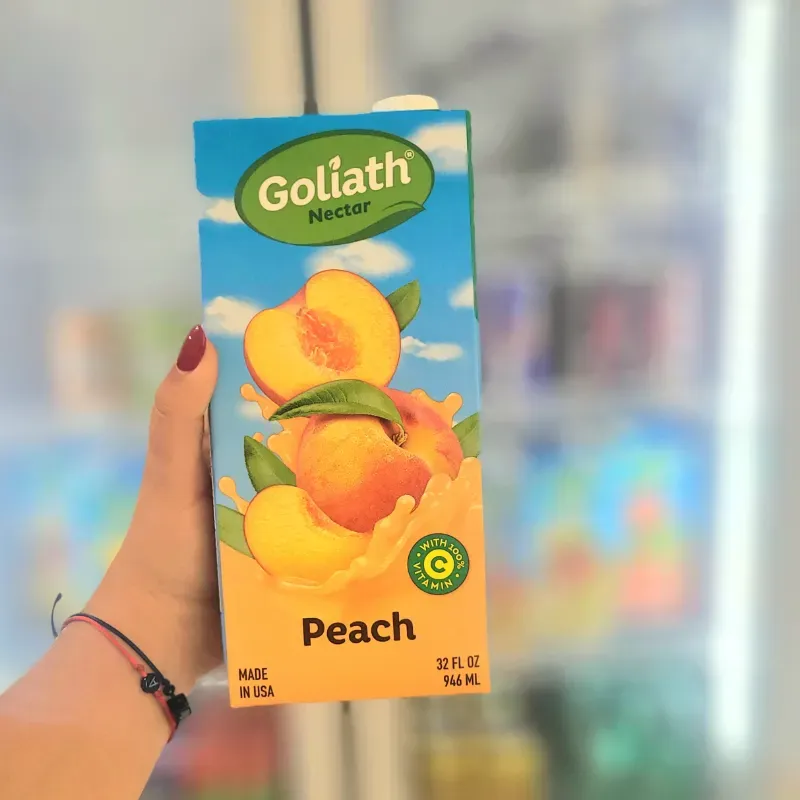 Jugo Melocotón. GOLIATH