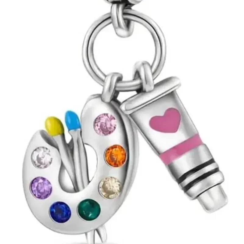 Charms de Plata 925: Pintura